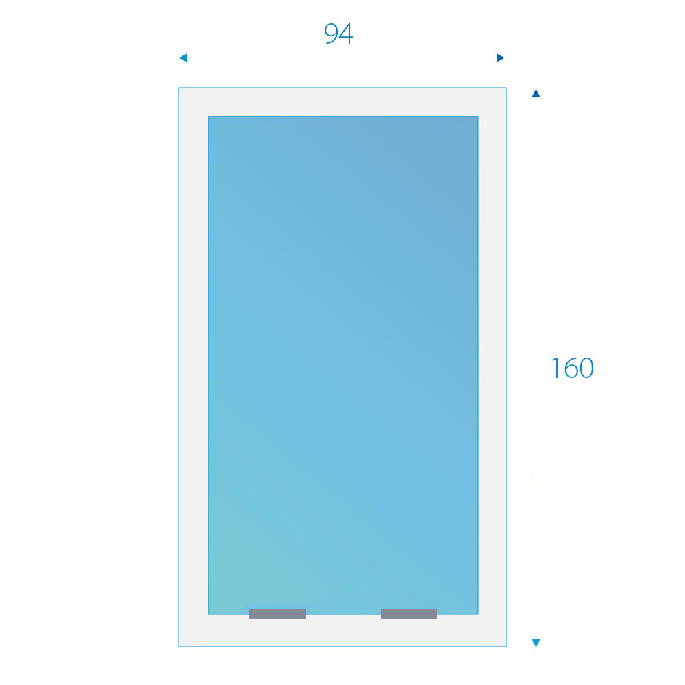 Fakro tuimeldakraam FTU-V U3 PK (55°) 94x160 cm