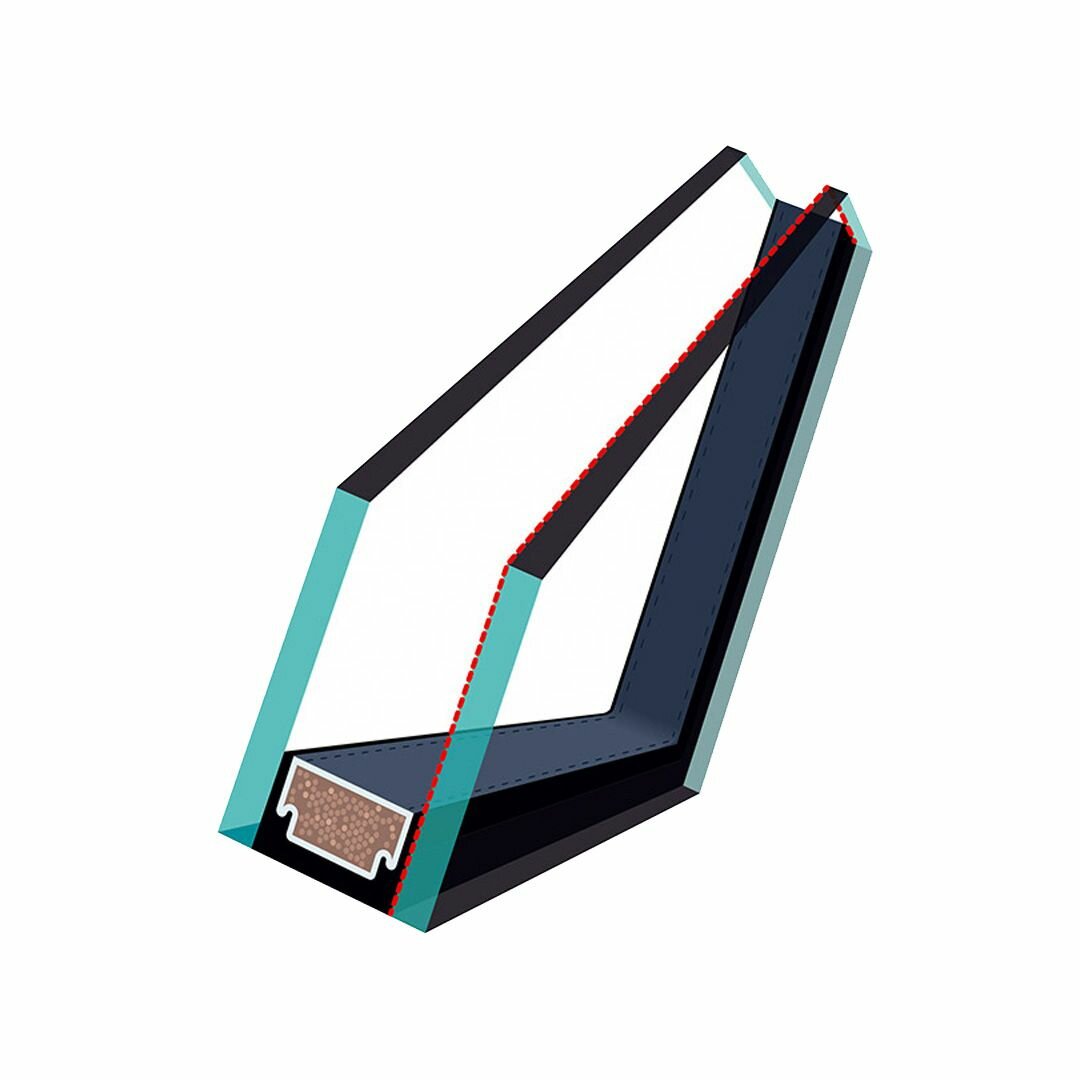 FAKRO glasplaat U30 (hr++) 55x78
