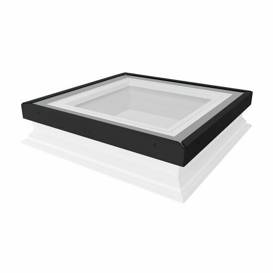 Fakro lichtkoepel vlak glas DXG 100x100 cm