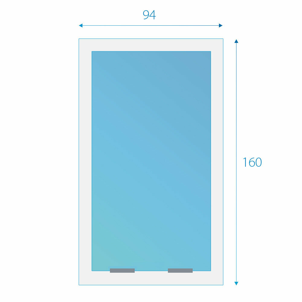 Fakro wit tuimeldakraam FTW-X P50 94x160 cm