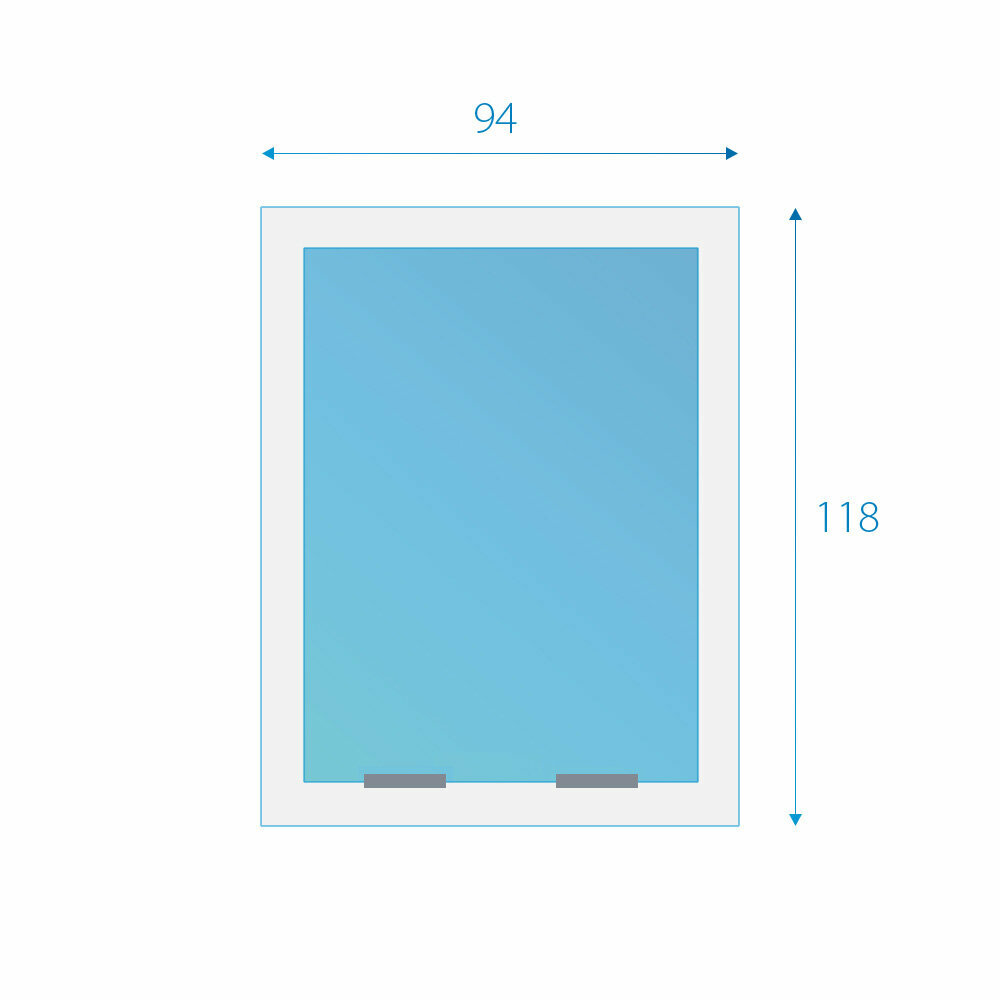 Fakro wit tuimeldakraam FTW-X P50 94x118 cm