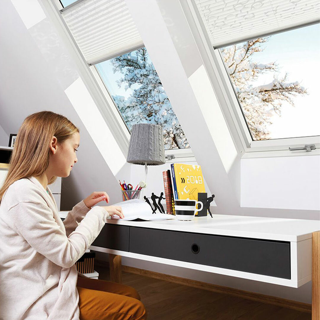 Fakro wit tuimeldakraam FTW-X P50 94x98 cm