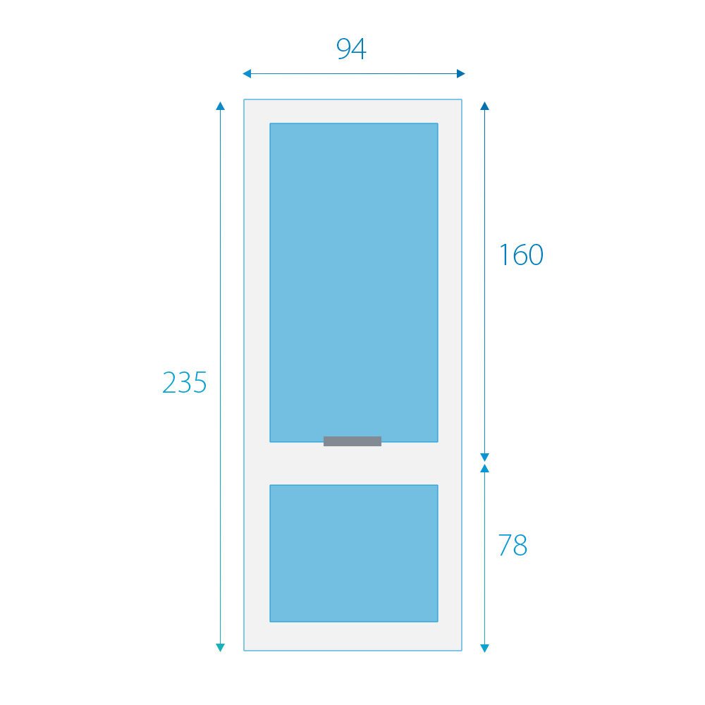 Fakro FDU-X P50 Duet proSky dakraam 94x235 cm