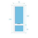 Fakro FDU-X P50 Duet proSky dakraam 78x206 cm
