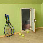 FAKRO knieschotdeur DWK 55x80