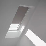 Velux rolgordijn grijs (wit) DKL 0705SWL MK04 / M04