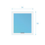 Fakro wit tuimeldakraam onderhoudsarm FTU-X P50 94x98 cm