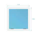 Fakro kunststof tuimeldakraam PTP-V U41 114x118 cm
